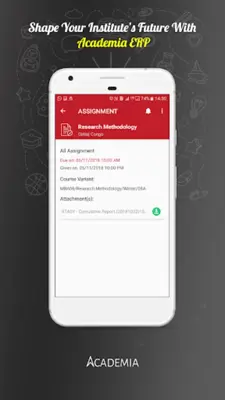 Academia AU android App screenshot 1